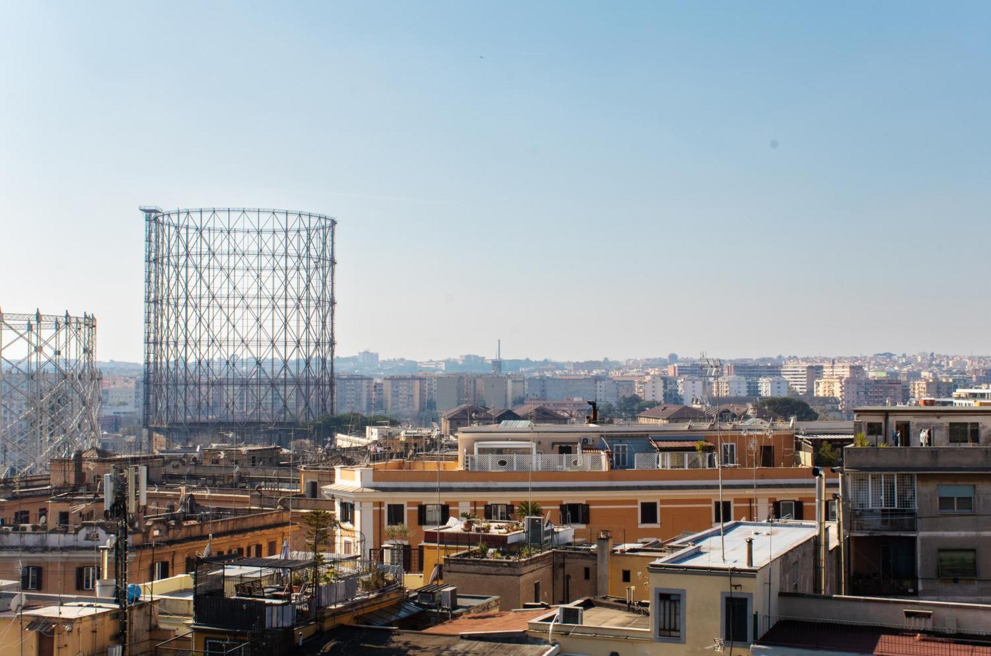 B&B Piramide Terrace Рим Екстериор снимка